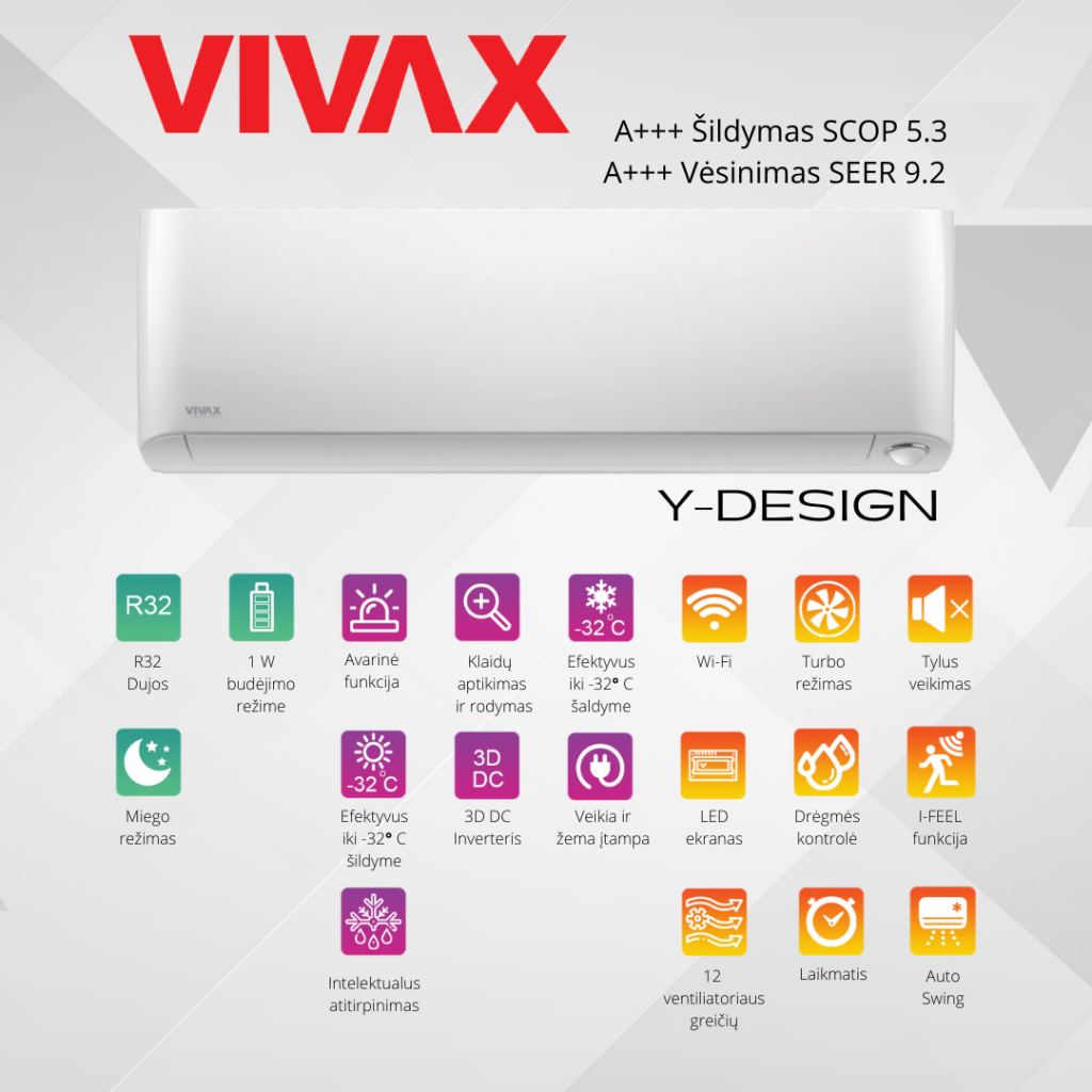 Vivax Y design oras oras